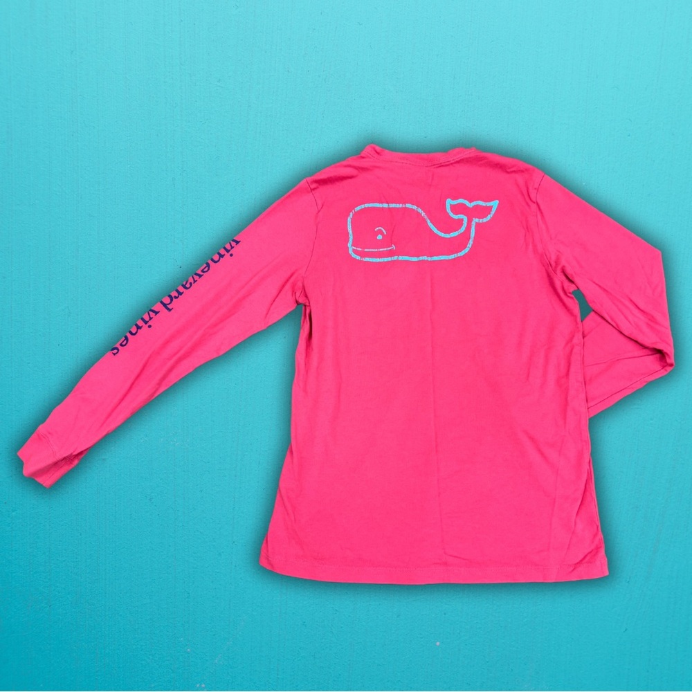 Girls 16 Vineyard Vines Coral Long Sleeve